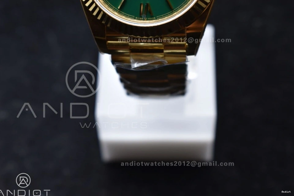 Edition Best Date 40 Weight) VR3255 President (Gain 228238 on 1:1 Green Day ARF Dial YG Roman Bracelet 1201
